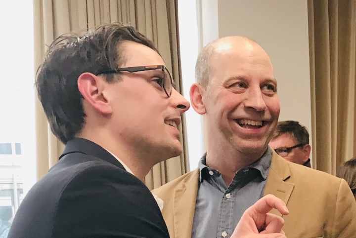 Fredrik och Björn på Briab brandskydd, VD och vVD