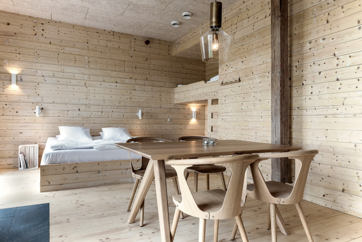 Lindeborgs Eco Retreat interiör